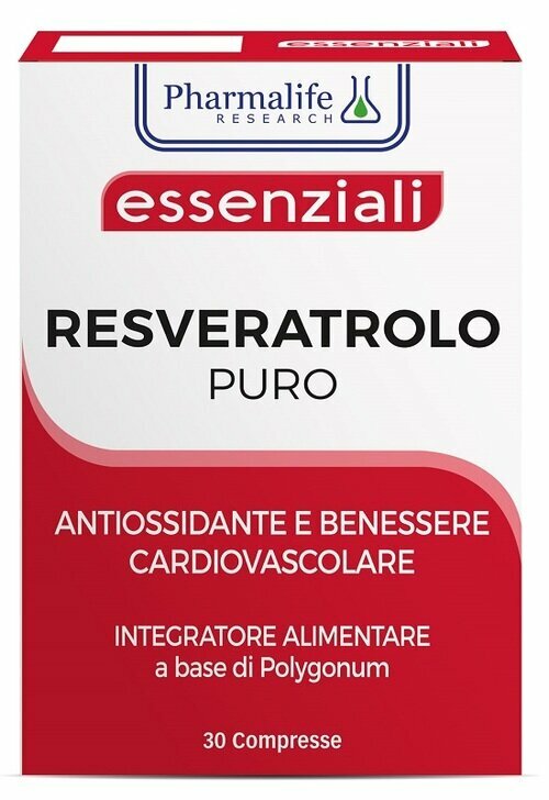 Pharmalife resveratrolo puro 30 compresse