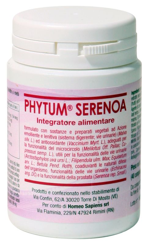 Phytum serenoa 40 compresse