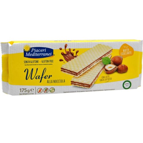 Piaceri mediterranei wafer nocciola 175 g