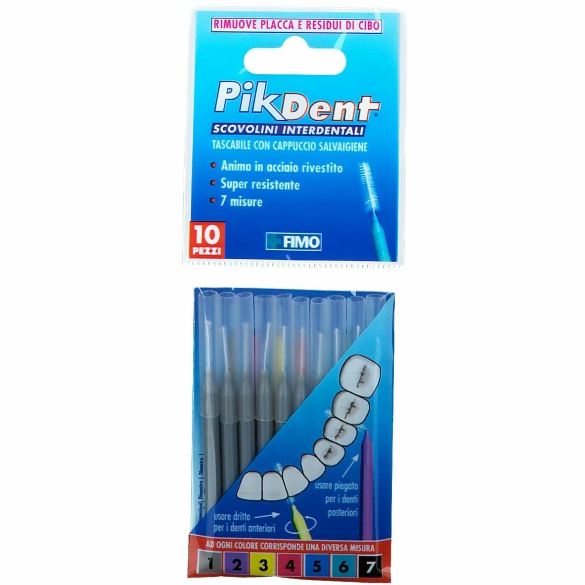 Pikdent stuzzicolino 1gri 10pz