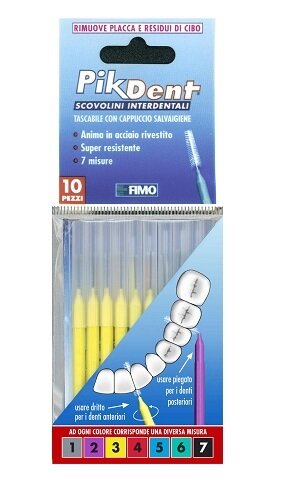 Pikdent stuzzicolino 3 gi 10 pezzi