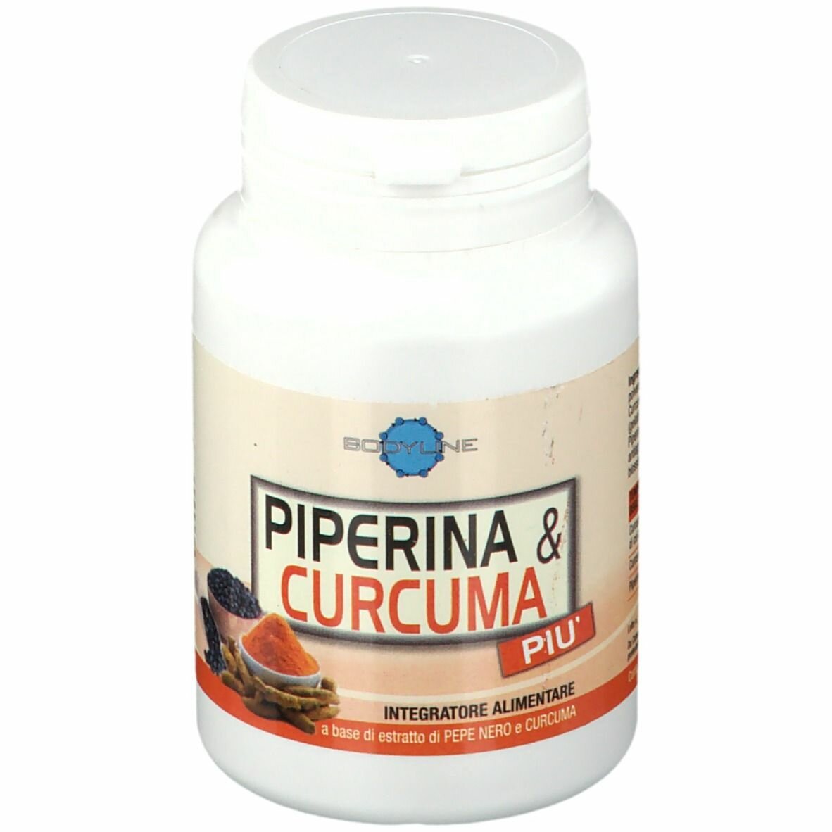 Piperina & curcuma piu' 60 capsule