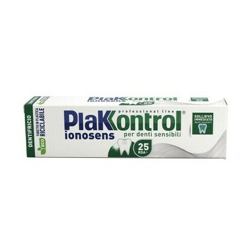 Plakkontrol ionosens dentifricio 75 ml