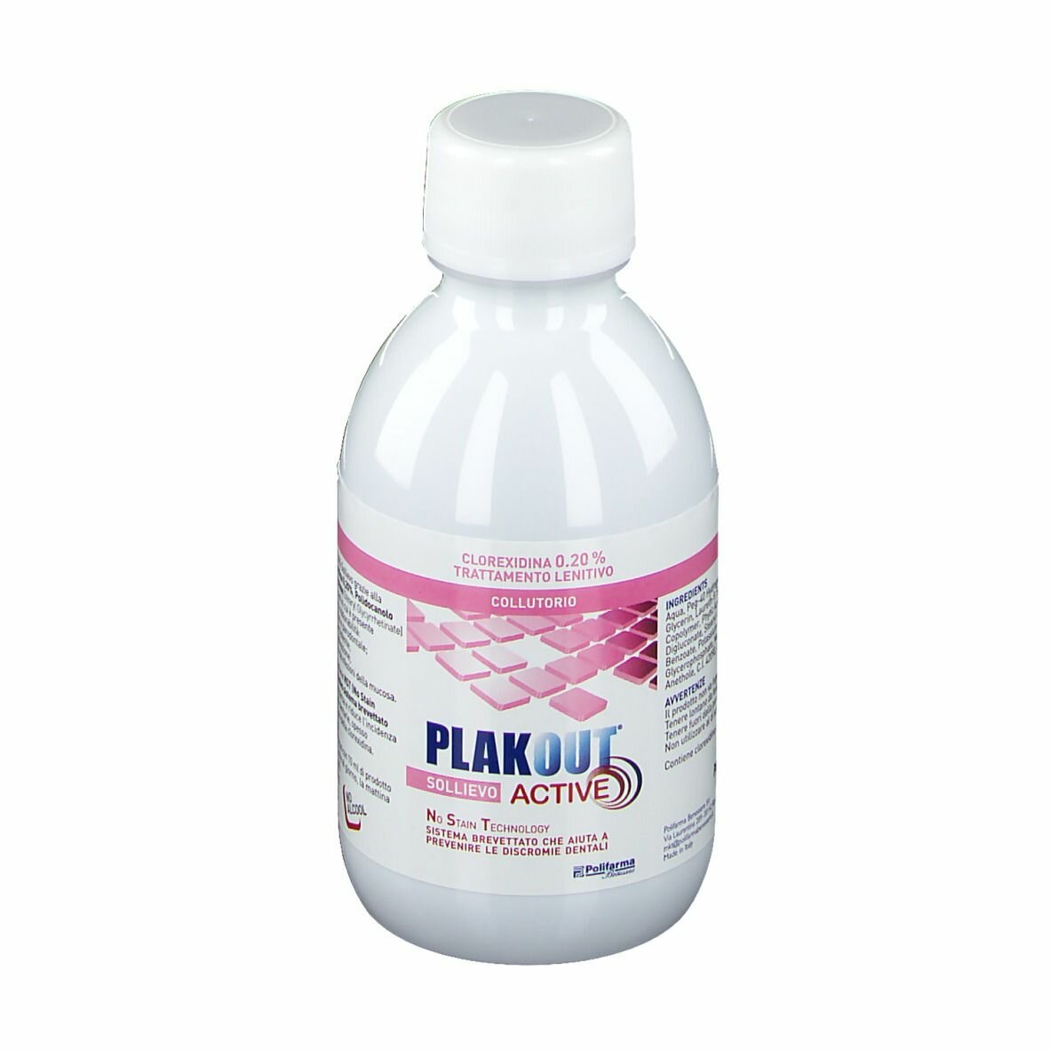 Plakout active sollievo colluttorio 200ml