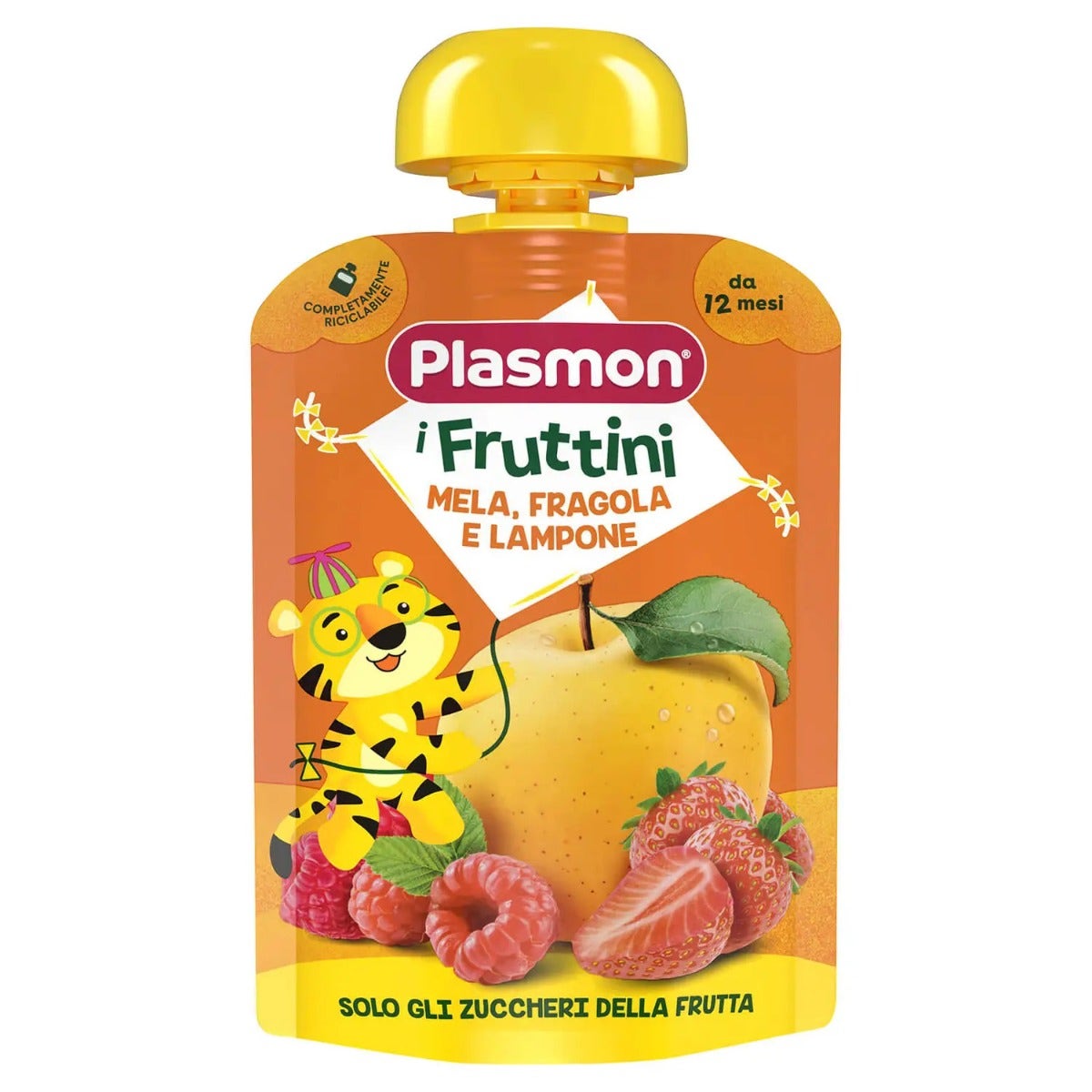 Plasmon i fruttini mela fra la