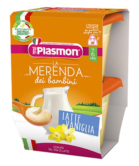 Plasmon latte vaniglia as 2 x 120 g