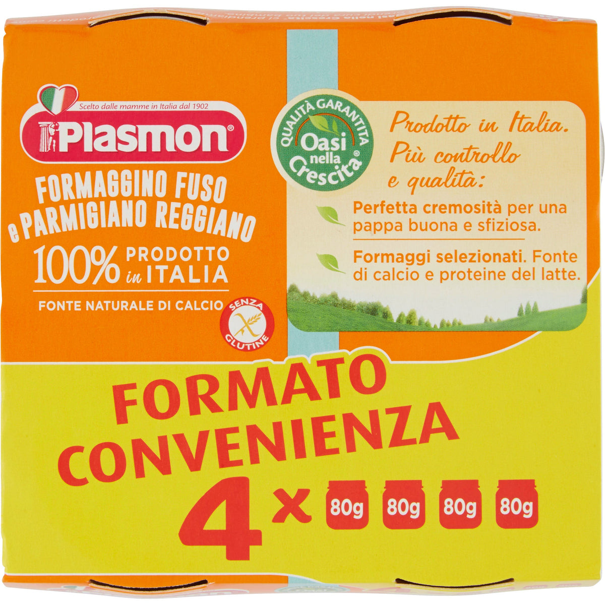 Plasmon omog for parmig 4x80g