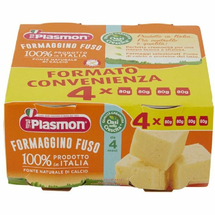 Plasmon omog formaggino 4x80g