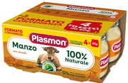 Plasmon omogeneizzato manzo 4 x 80 g
