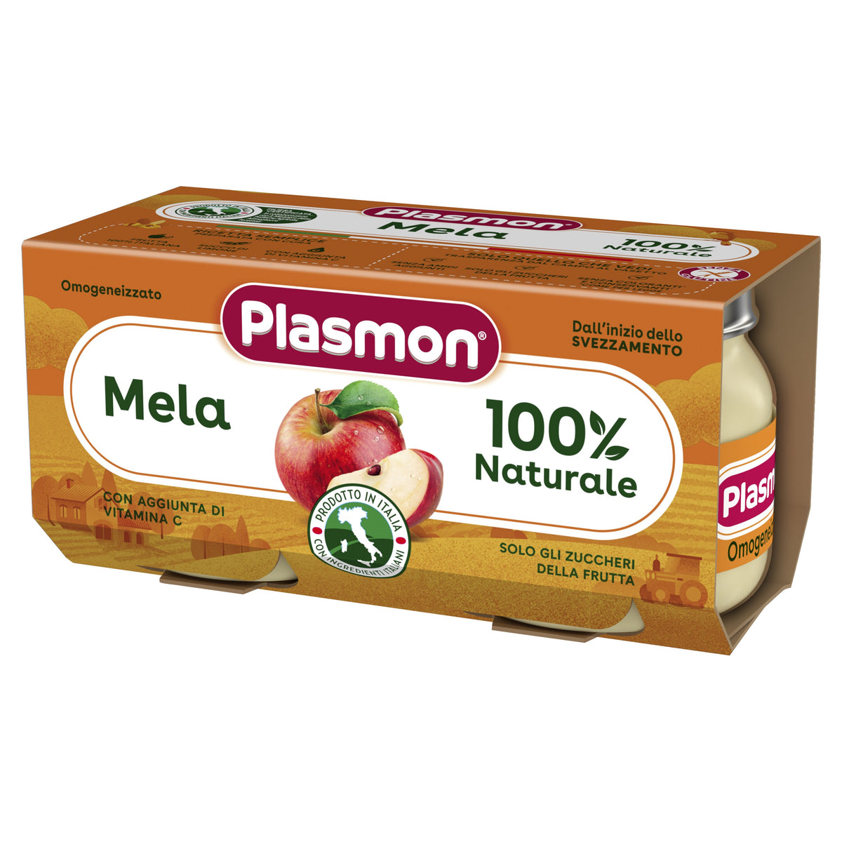 Plasmon omogeneizzato mela 2 x 80 g