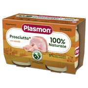 Plasmon omogeneizzato prosciutto cotto 120 g x 2 pezzi