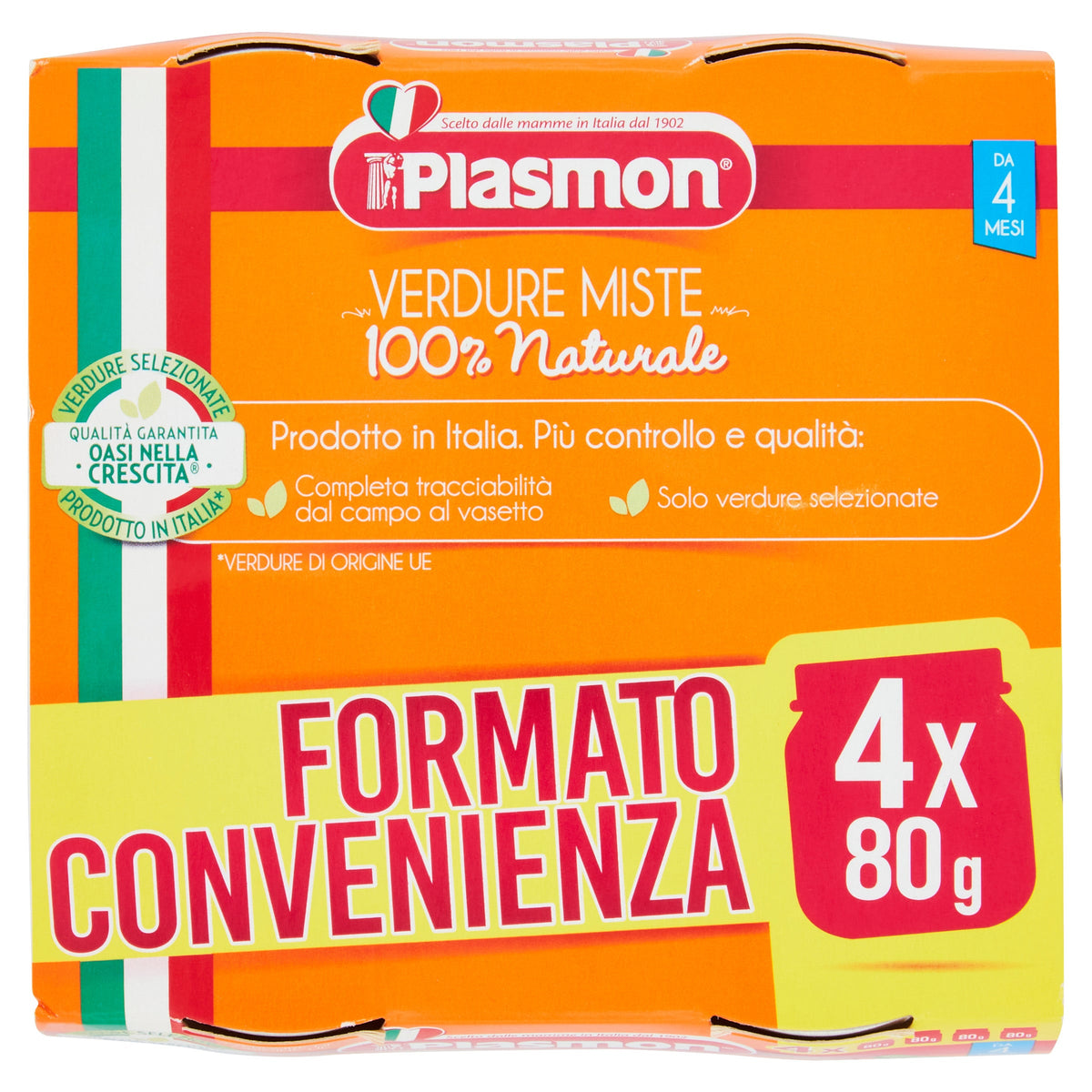 Plasmon verdure miste 4x80g