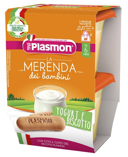 Plasmon yogurt biscotti as 2 x 120 g