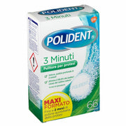 Polident 3 Minuti Pulitore di Protesi Dentali 66 compresse