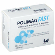 Polimag Fast Integratore di Magnesio 20 bustine orosolubili 