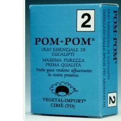 Pompom olio essenziale eucalipto 10 ml