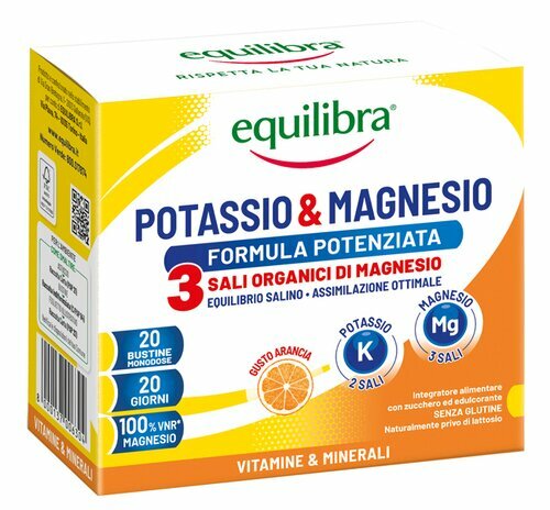 Potassio & magnesio 3 20 bustine