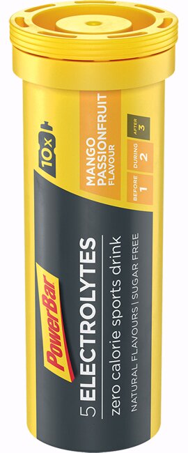 Powerbar 5electrolytes mango-passionfruit 10 compresse