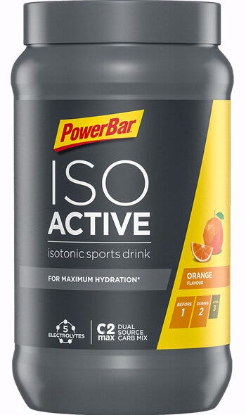 Powerbar isoactive orange 600g