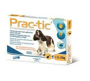 Practic spot-on 3 pipette 2,2 ml giallo cani da11 a 22 kg