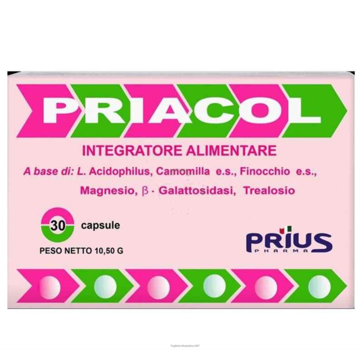 Priacol 30 capsule
