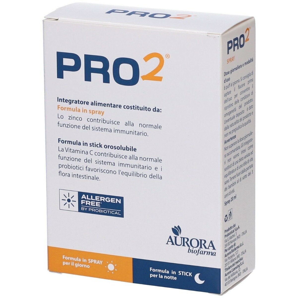 Pro2 spray 20 ml + 14 stick