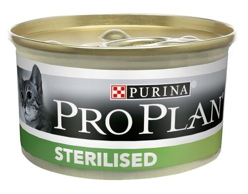 Pro plan wc sterilised salmone e tonno 85 g