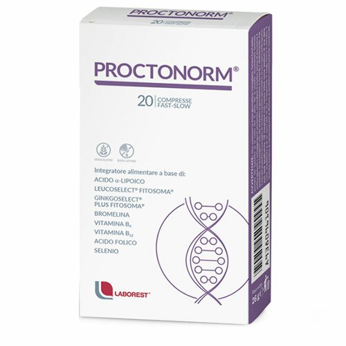 Proctonorm Integratore Microcircolo 20 Compresse