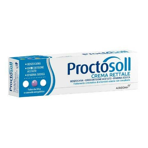 Proctosoll Crema Rettale Contro Emorroidi 30 g