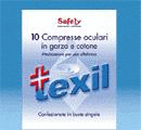 Prontex garza compressa oculare non adesiva cotone 10 pezzi