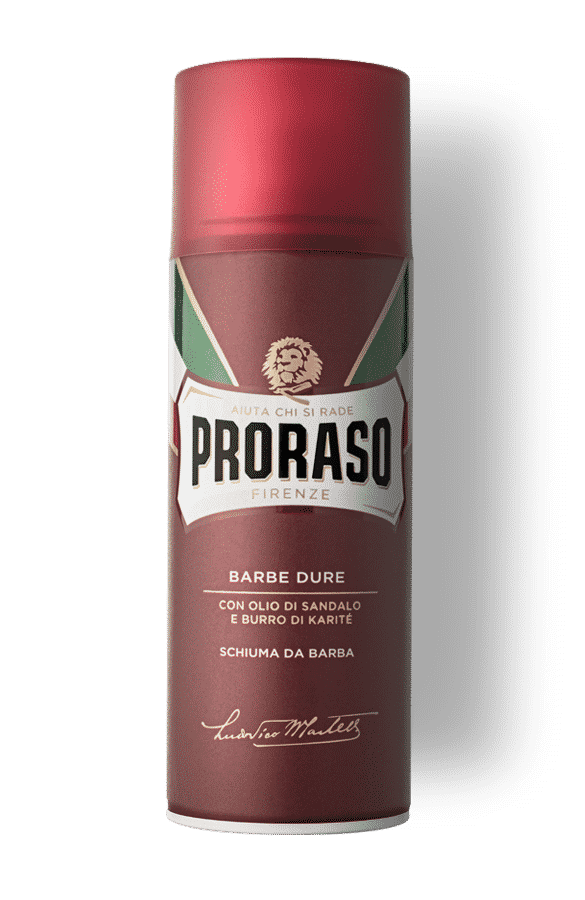Proraso schiuma barbe dur400ml