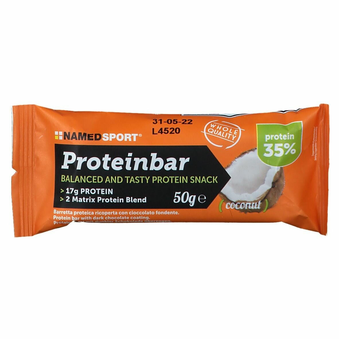 Proteinbar coconut barretta 50 g