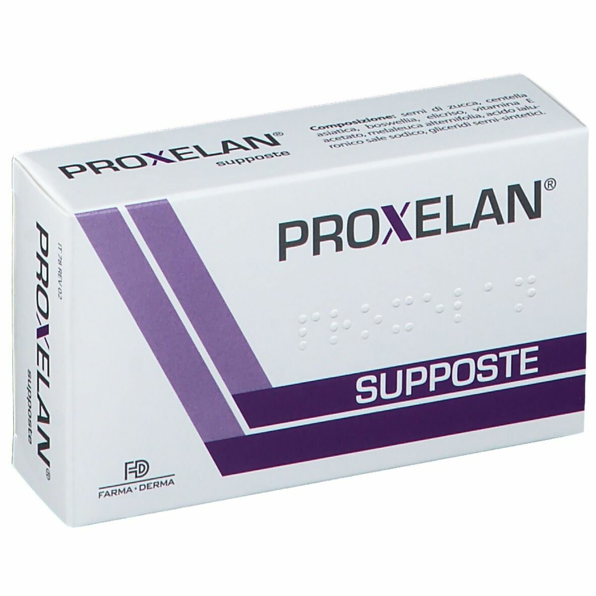 Proxelan supposte Emollienti e lenitive 10 supposte da 2 g