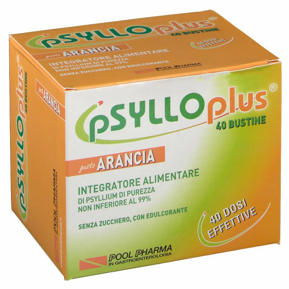 Psyllo plus arancia 40 bustine
