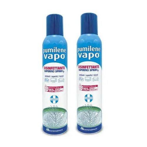 Pumilene vapo disinfettante spray 2x250ml