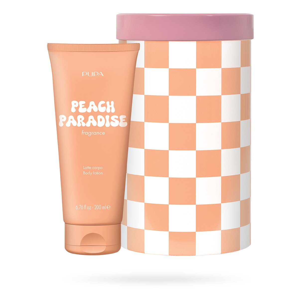 Pupa happy box latte corpo 002 peach paradise 200ml