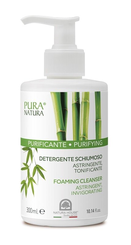 Puranatura purificante detergente schiumoso astringente e tonificante 300 ml