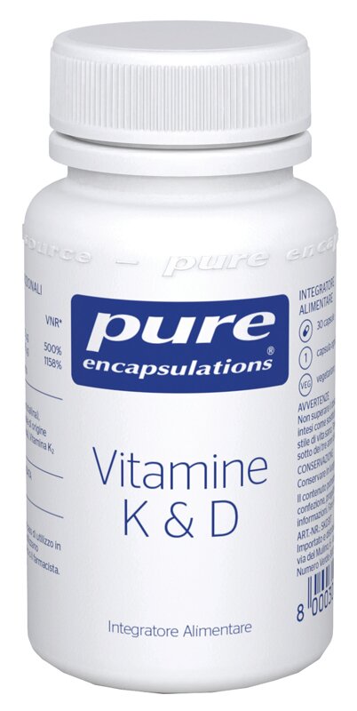 Pure encapsulations vitamine k & d 30 capsule