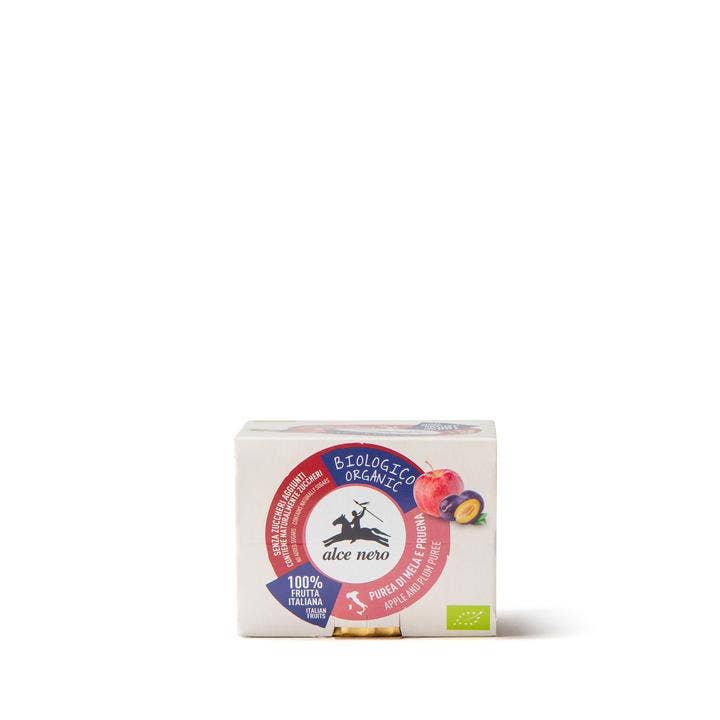 Purea di mele/prugne bio2x100g
