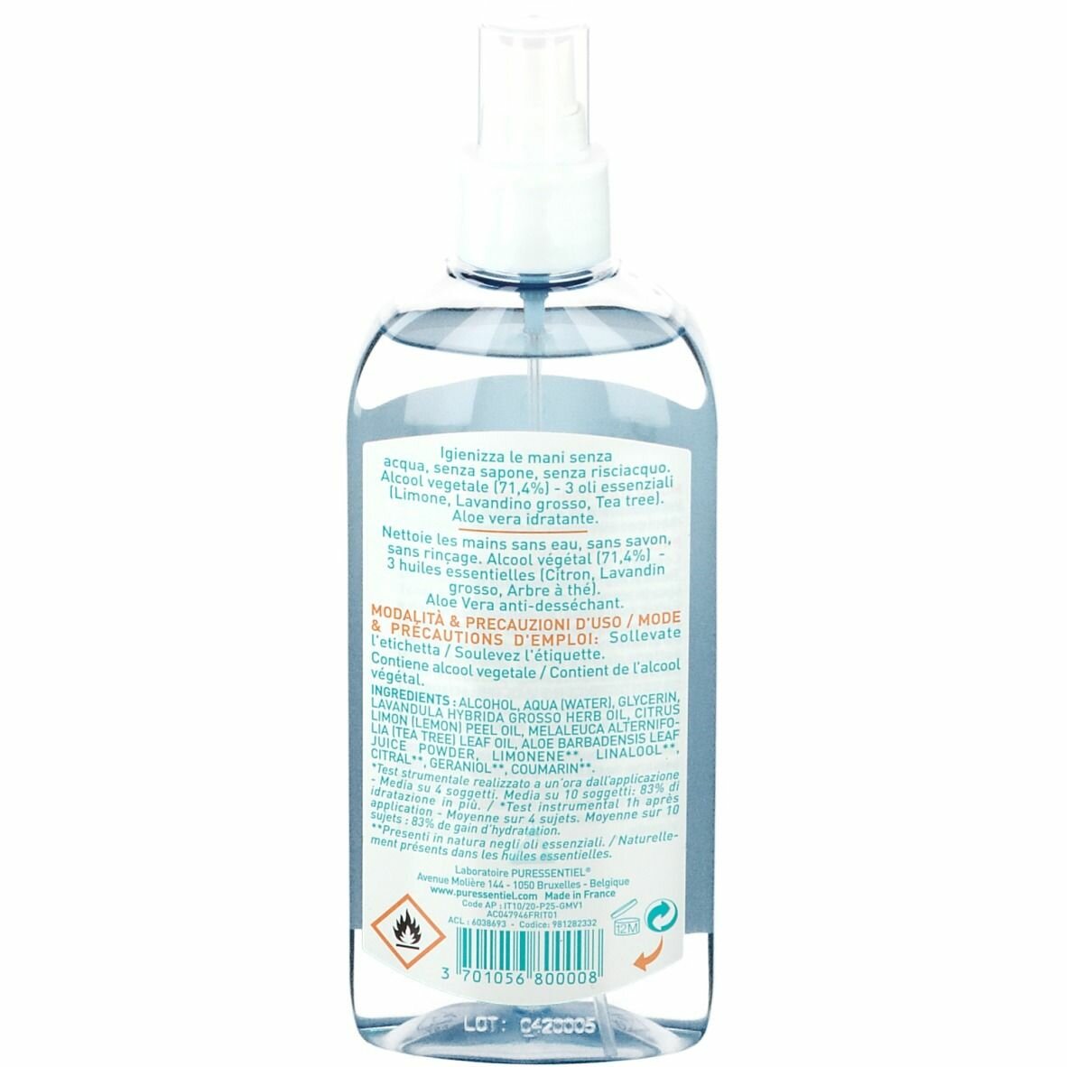 Puressentiel puri lozione250ml