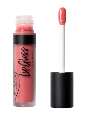 Purobio cosmetics lipgloss 04 pompelmo rosa