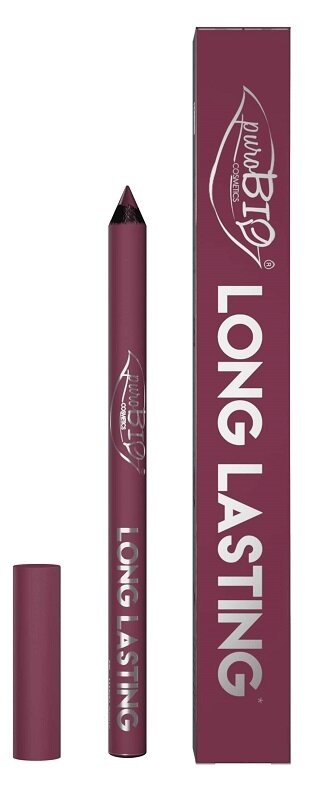 Purobio cosmetics matita labbra long lasting 010l vinaccio