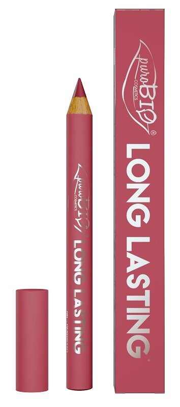 Purobio cosmetics matitone rossetto long lasting 013l lampone