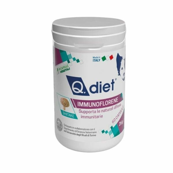 Q.diet immunoflorene 60 capsule