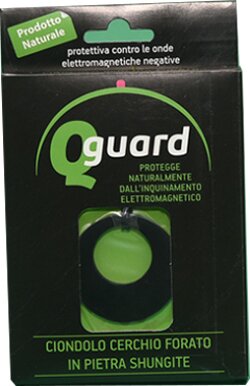 Q-guard ciondolo cerchio forato