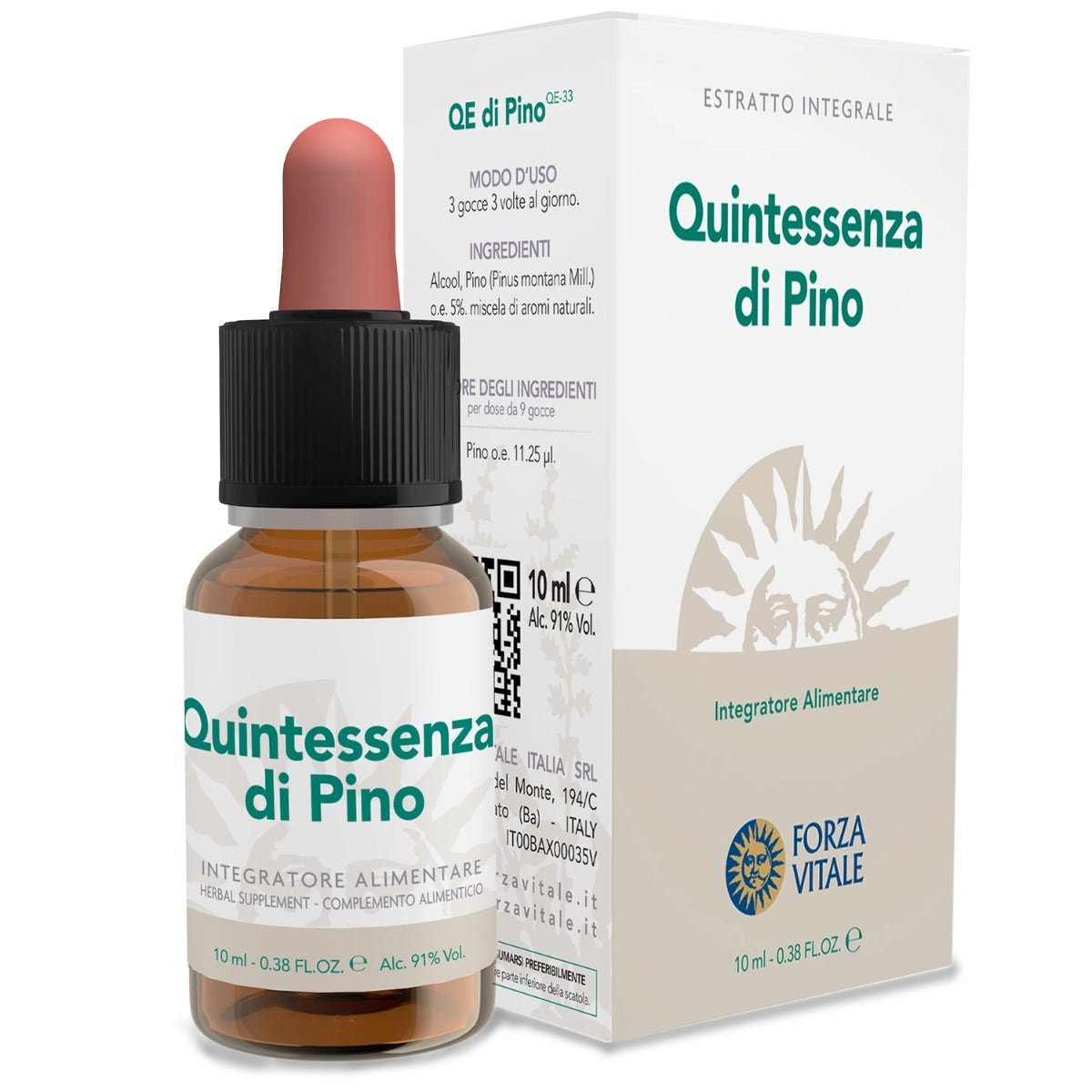 Quintessenza pino ecosol gocce