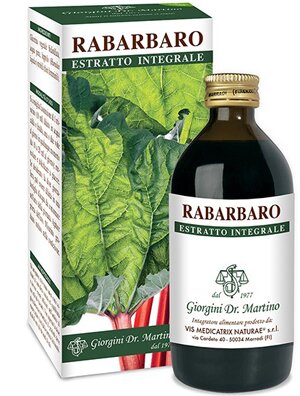 Rabarbaro estratto integrale 200 ml