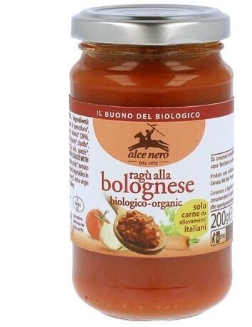 Ragu' alla bolognese bio 200 g