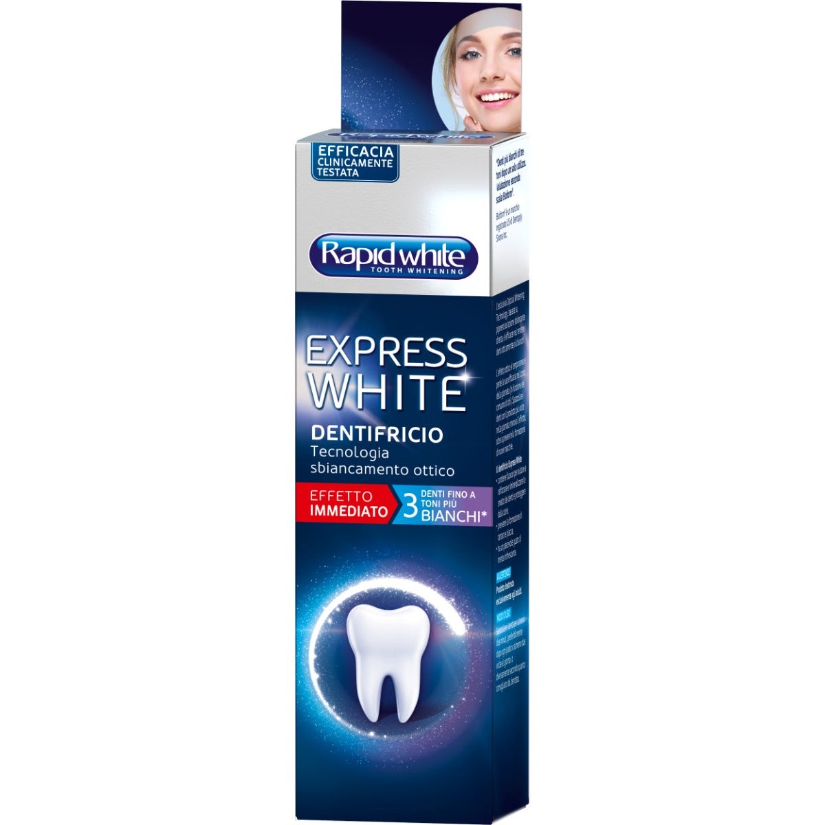 Rapid white dentifricio expr white