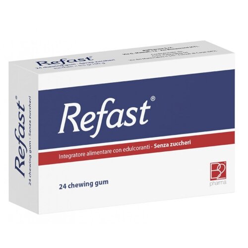 Refast 24 chewing gum senza zucchero